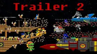Bowser vs Eggman  Trailer 2 (super mario vs sonic the hedgehog)