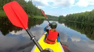 Выпуск 1. Поход на байдарке по реке Шуя от с. Киндасово до с. Матросы (24.07.2021)
