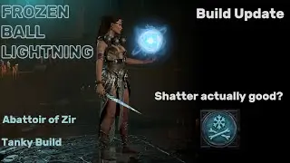 Diablo 4 - Ice Shatter Combo Abattoir T10 Ball Lightning Sorcerer