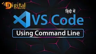 3- Visual Studio Code | Command Line -in Hindi