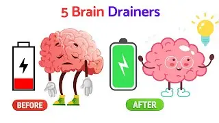 5 Brain Drainers to Avoid #brain