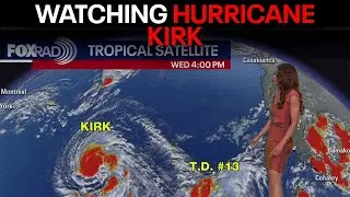 Watching Kirk and T.D. #13 | FOX 26 Tropical Weather Forecast
