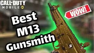 M13 Gunsmith Attachments! it BROKE COD Mobile (BEST M13 LOADOUT)