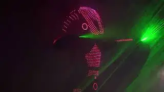 LUMOS: Кибер (дуэт). Световое, LED PIXEL show, Иркутск. FULL