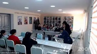 Зал персональной конференции Tashkent Pharmaceutical Institute