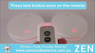 How To Test Your ZEN Smoke Alarms!