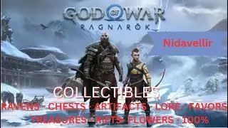 God of War Ragnarok - NIDAVELLIR All Collectible Locations (Chests, Artifacts, etc) - 100%