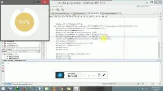 How to make a Circular progress bar