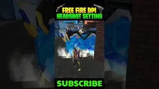 DPI HEADSHOT SETTING IN FREE FIRE 🔥 || Free Fire dpi || 