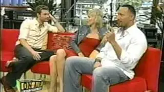 Ashley Scott on Ryan Seacrest show 2004