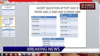 FSC PART-1 BIOLOGY PAIRING SCHEME 2021 BY M AHMAD NAZEER