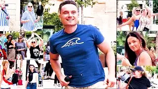 Ivan sings a Russian hit - Europeans started dancing | Street of Spain
