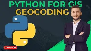 How to Assign Geographic Coordinates to CSV Data Using Python. #gis