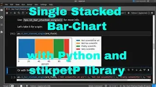 Python - Bar Chart - Stack Single Variable with stikpetP