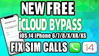 Untethered iCloud Bypass Call FIX✅ MEID Device Supports iOS 14-12.4.8 iPhone 6 To XS Restart FIX