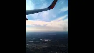 Southwest Airlines 737-700 take off from MDW