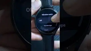 New HIDDEN Feature of Galaxy Watch Check time using Vibration Mode 