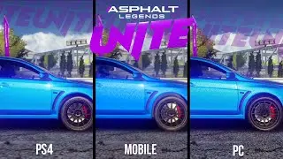 ASPHALT LEGENDS UNITE - Mobile vs PC vs PS4 Comparison