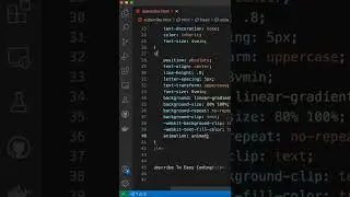 How to create Animated Text using HTML + CSS only #shorts