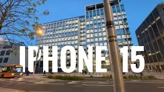 iPhone 15 - 4K@30fps Low Light Video Test!