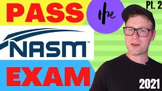 NASM CPT Exam | How To Pass the Test in 2021 | Free NASM Study Guide