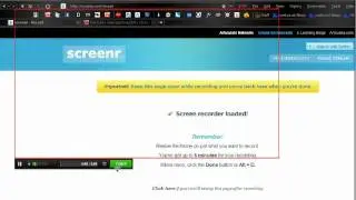 Screenr - Web Based Screen Recorder