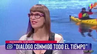 Un hermoso mano a mano de Tomas Dente con Valeria Schapira