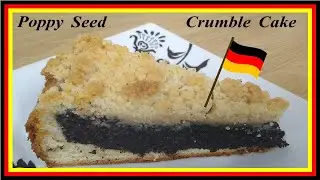 Poppy Seed Crumble Cake #Shorts