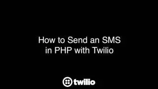 Send an SMS with PHP and Twilio in 48 seconds