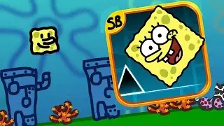SpongeBob in Geometry Dash | cartoon | animation