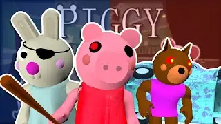 [Roblox Piggy] Playing Piggy With Friends and getting scared to death