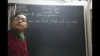 Class V English 27-01-2022 by Mrs Nandini Singh English Reader