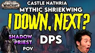 CASTLE NATHRIA MYTHIC SHRIEKWING - SHADOW PRIEST POV + COMS SHADOWLANDS DPS ROTATION