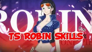 TS Nico Robin Skill Are Shown! | One Piece Fighting