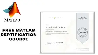 MATLAB certification course free With Proof | Coursera Free Paid MATLAB Course | JKR Updates