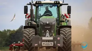 NEW Fendt 942 | Discing for flowers
