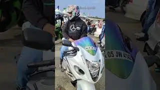 Hayabusa and Zx10r #shorts #superbike #hayabusa #zx10r #minaamqureshi
