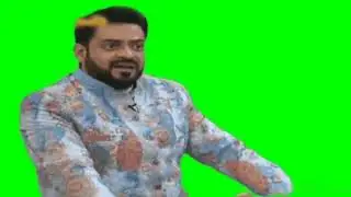 Amir Liaquat Waah Waah Waah || Memes Green Screen || Green Screen Tutorial || Green Screens