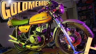 1973 Kawasaki S2 - Goldmember | Two Stroke Build | PART 2