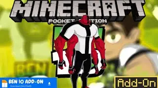 BEST BEN 10 ADDON FOR MINECRAFT BEDROCK | OMNI NR MCPE 1.26+