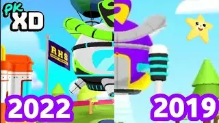 تطور pkxd 2019 VS 2022 🤩 ¶ 2019 VS 2022 IN PKXD #pkxd #evolution