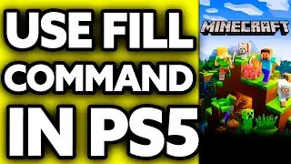 How To Use Fill Command in Minecraft PS5 (2024)