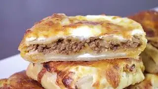 ВОТ ТАК ТЕСТО!   КОНВЕРТИКИ С МЯСНОЙ НАЧИНКОЙ