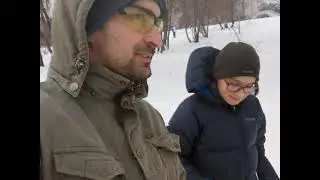 Лыжи 2. забег в Марьино
