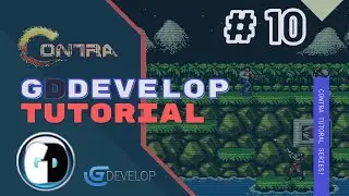 Gdevelop FREE VISUAL Game Engine: CONTRA Tutorial #10 - LEVEL DESIGN WITH TILED