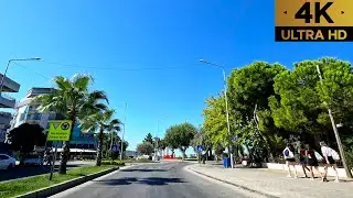 İzmir Dikili | Dikili Şehir Merkezi Turu | Izmir Dikili City Center Driving Tour |4K| 30fps | 2025 |