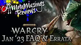 Warcry Jan '23 FAQ and Errata Review: They did it!