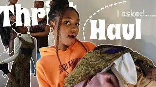 I Hired A Stylist (aka Chatgtp) To Style My Outfits | + Thrift Haul Try On.