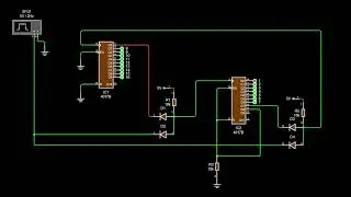 4017 Baby-16 Sequencer Concept With Diode Logic