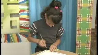 Вышиваем гофробумагой на пенопласте
